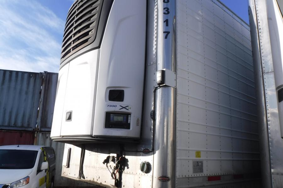 2018 Wabash 53 Foot Tandem Trailer with Carrier 7300 Reefer Unit