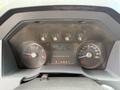 Dashboard of a 2017 Ford F-750 showing speedometer and tripometer readings