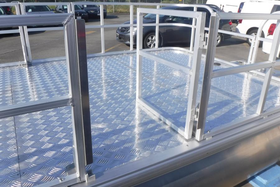 2020 Pontoon Aluminum Deck Boat 13.7 Foot