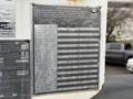 A 2020 International MV607 vehicle inspection record plaque with labeled sections for date inspection initials and documentation of critical fastener inspections