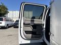 2019 Ford F-550 driver's side door open showing interior panel features and handle