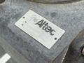 A metal identification plate from a 2006 International 4300 vehicle with the logo Altec and various numbers and details engraved on it