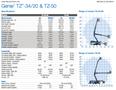 2016 Genie TZ-34/20 trailer-mounted boom lift with articulated arm design and extendable features used for high-reach tasks and platform access