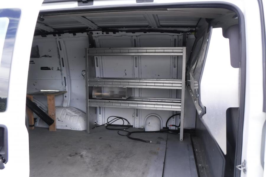2010 Chevrolet Express 1500 Cargo Van Rear Shelving