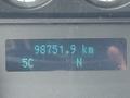 Odometer reading of a 2015 Ford F-350 displaying 98751.9 km and other information