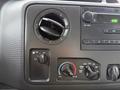 Control panel of a 2019 Ford Econoline featuring air vents and dials for fan speed and temperature adjustment