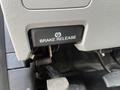 Close-up of the brake release button in a 2017 Ford F-250 SD interior with the label BRKE RELEASE visible