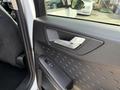 Close-up of the door handle and window control of a 2020 Ford Escape showcasing a modern design and interior details