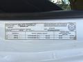 2020 Ram 2500 vehicle specifications label displaying details like weight tire size and pressure information