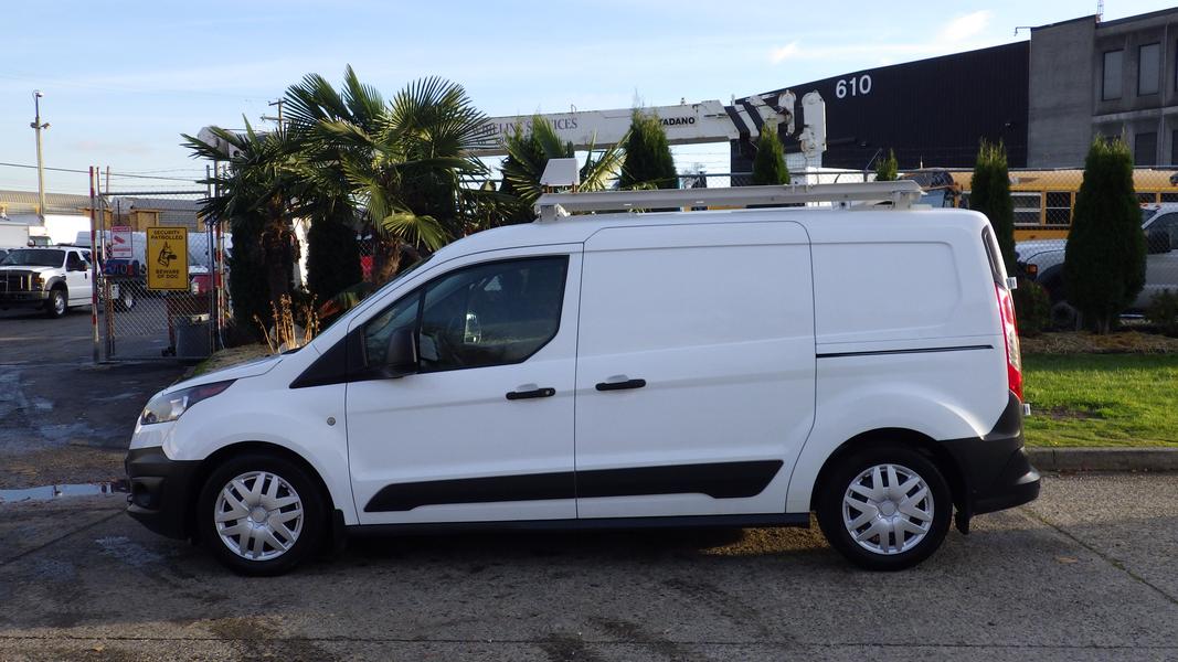 2015 Ford Transit Connect Cargo Van with Rear Shelving Ladder Rack and