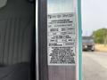A 2020 Freightliner MT45 vehicle certification label detailing specifications and inspection information
