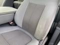 Gray fabric seat with patterned center in a 2015 Ford F-250 SD interior