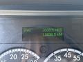 Dashboard display of a 2022 Freightliner M2 106 showing engine hours and kilometers driven