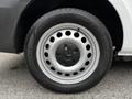 Close-up of a 2020 Mercedes-Benz Metris wheel featuring a silver rim with circular holes and a Goodyear Assurance tire