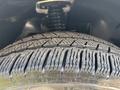 Close-up of a tire tread of a 2019 Mercedes-Benz Sprinter showcasing deep grooves and textured surface for enhanced traction