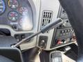 A gear shift lever from a 2008 International 7500 truck with a label indicating not for parking