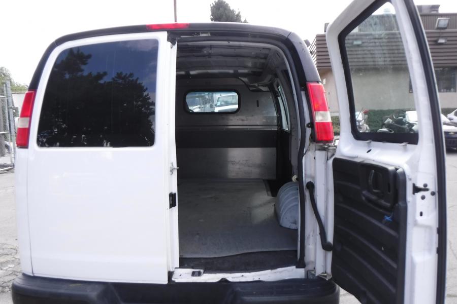 2010 Chevrolet Express 1500 Cargo Van Rear Shelving