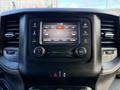 Dashboard of a 2021 RAM 5500 featuring a touchscreen interface displaying radio information and control buttons
