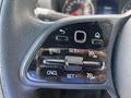 The image shows the control panel on the steering wheel of a 2024 Mercedes-Benz Sprinter featuring buttons for cruise control settings