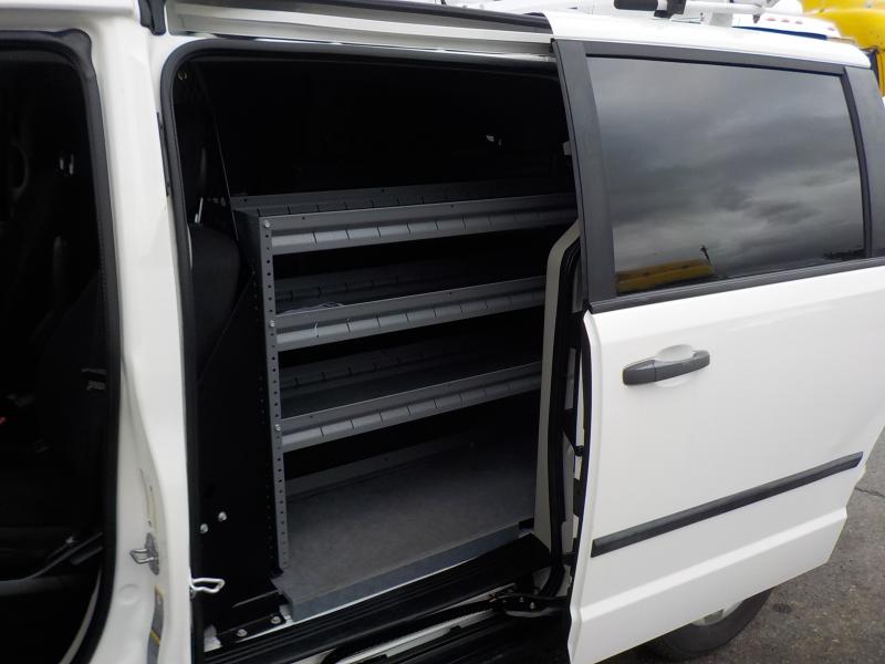 2011 Dodge Grand Caravan Cargo Van with Shelving & Ladder Rack