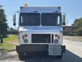 Front view of a 2008 Workhorse W62 with a silver metallic body and large windshield headlights visible