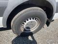 A close-up view of a tire on a 2016 Mercedes-Benz Sprinter showing the wheel rim and tire tread details