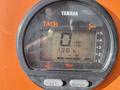 Yamaha tachometer displaying 0 x 100 RPM and 136 hours for a Fassmer 20 Foot Fast Rescue Boat