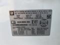 A 2017 Chevrolet Silverado 1500 vehicle information label displaying specifications including GVWR tire size and manufacturing details
