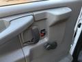 Interior door handle and window crank of a 2015 GMC Savana