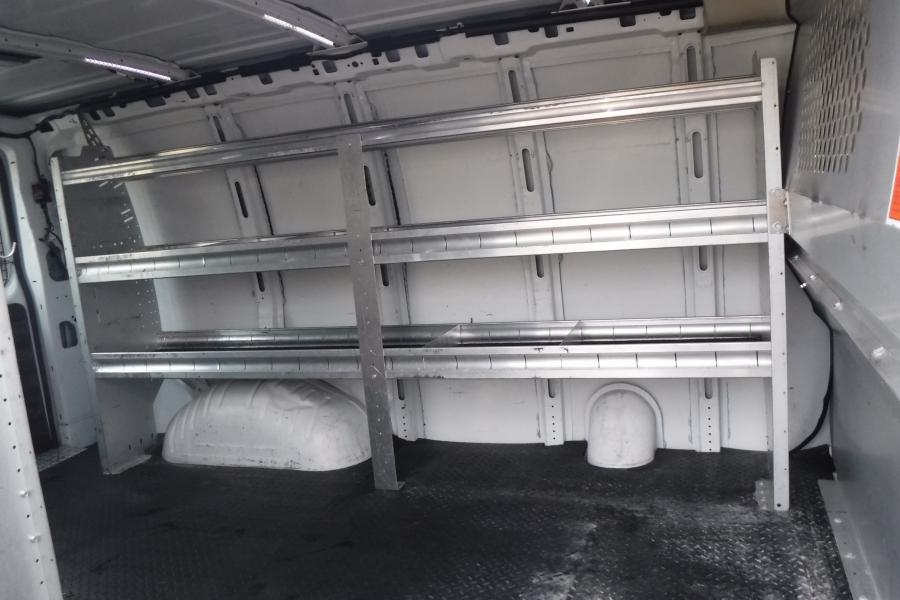 2014 Chevrolet Express 2500 Cargo Van with BulkHead Divider and Rear