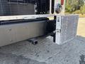 A close-up of the front grill and bumper of a 2008 Workhorse W62 with visible mesh and a hitch receiver