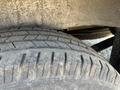 Close-up of a tire on a 2022 Mercedes-Benz Sprinter showing tread pattern and wear details