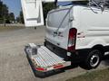A 2019 Ford Transit 350 with an extended rear platform designed for loading and unloading equipment