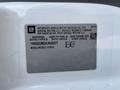 2020 Chevrolet Express vehicle identification plate displaying the VIN and vehicle specifications