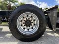 Close-up of a 2022 Lion Lion6 truck tire with a metallic silver rim and black Goodyear radial tire showing tread detail