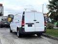 A 2020 Mercedes-Benz Metris van with a white exterior and a black trim located in a commercial area