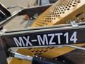 2025 AGT MX-MZT14 Mini Loader with a yellow and black design showcasing the model name on a prominent black frame