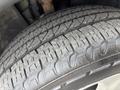 Close-up of a tire tread on a 2015 Dodge Durango showing deep patterns and grooves designed for traction and stability