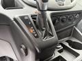 Gear shifter of a 2018 Ford Transit with options for park reverse neutral drive and manual settings