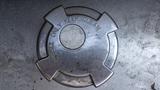 A round metallic fuel cap with the inscription DIESEL ONLY KEEP CLEAN on its surface