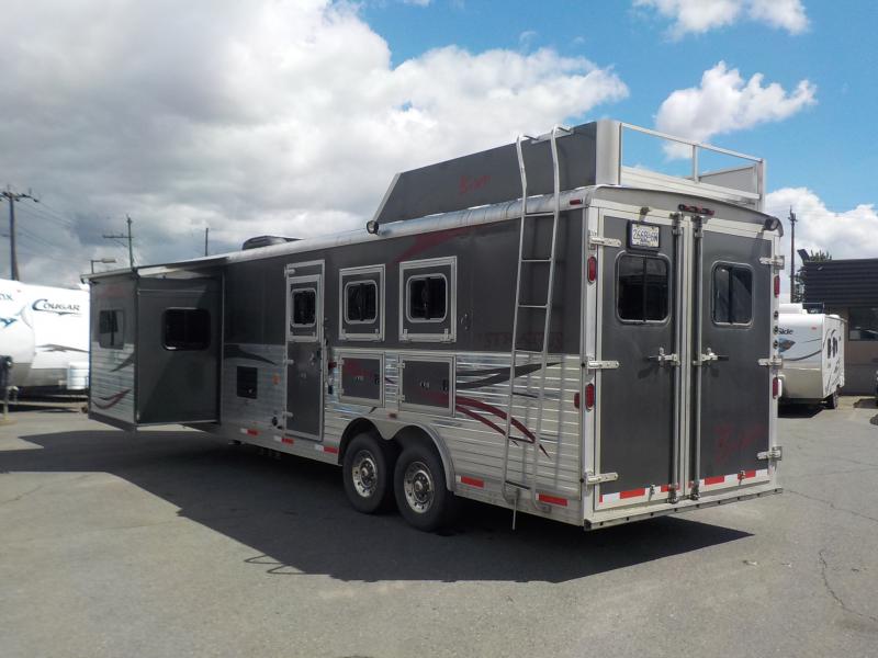 2013 Bison Stratus 8312MME 36 Foot 3 Horse Trailer with Separated
