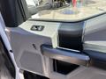 Interior door panel of a 2020 Ford F-350 SD featuring a door handle speaker grille and window controls