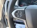 Steering wheel control panel of a 2017 Chevrolet Colorado featuring buttons for cruise control and set functions