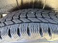 Close-up of a tire tread from a 2021 Mercedes-Benz Sprinter 2500 showcasing detailed patterns for traction and stability