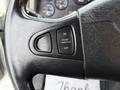 A close-up of a vehicle steering wheel featuring three buttons labeled Air Horn On Cruise Throttle and Off