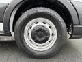 A close-up of a 2022 Ford Transit wheel featuring a silver steel rim and a black tire with an Imperial brand label