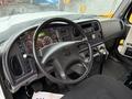 Interior view of a 2016 Freightliner 108SD showing the dashboard with gauges controls and steering wheel