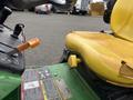 2009 John Deere 2653B Precision Diesel Mower with a weathered yellow seat and control levers visible on the side