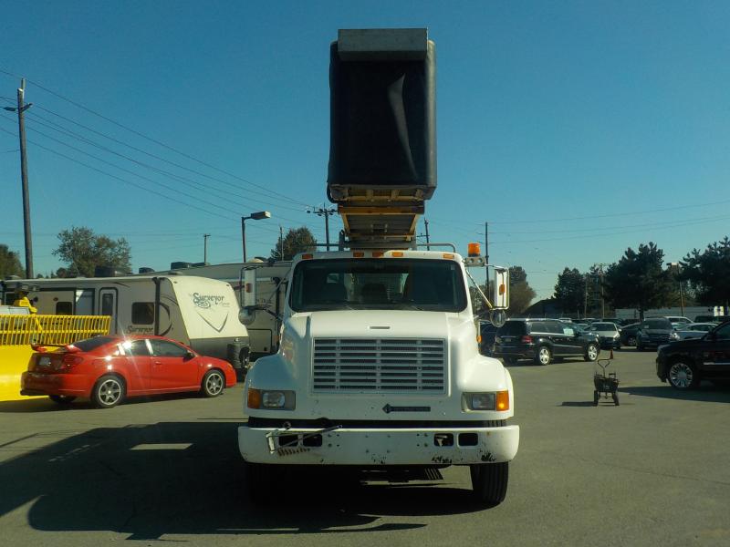 2001 international 4700 bucket truck diesel with generator and