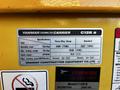Label with specifications for a 2013 Yanmar C12R-B crawler carrier including operating mass load output and travel speed details